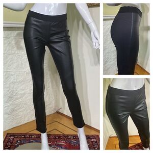 Sam Edelman Faux Leather & Knit Leggings